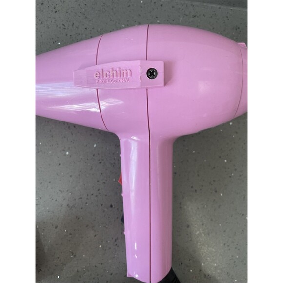Elchim 2001 Professional Salon Hair Dryer 2000W Italy Pro Salon Works Great Pink - Picture 2 of 8